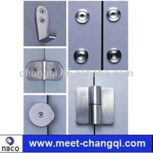 Toilet partition hardware, stainless steel, toilet complete door lock