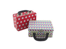 tinplate lunch box, metal lunch box, lunch box with handle