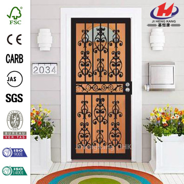 415 Series Black Idaho Security Door
