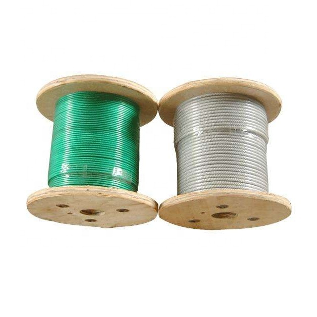 304pvc coated stainless steel wire rope