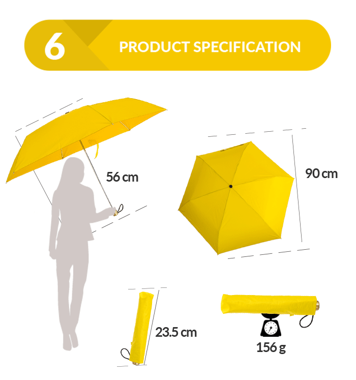 parapluie de voyage léger travel umbrella lightweight