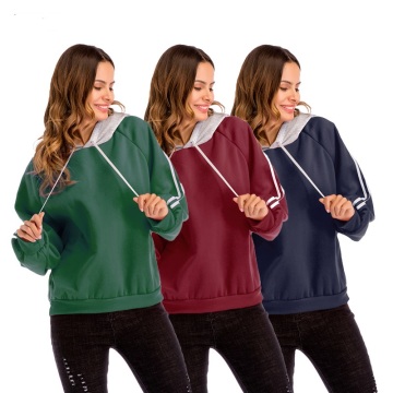 caitheamh casual boireannaich hoodie reic as àirde