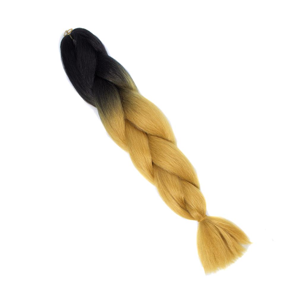 MYZYR Prestretched Ombre Braiding Hair Extensions Pageup Afro Jumbo Crochet Braids Blue Expression Synthetic Hair