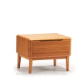 Muebles de la sala de cama Mesilla de noche simple y moderna con muebles de bambú de diseño natural o de color nuevo