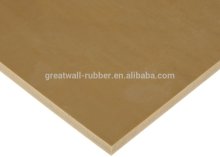 Great Wall brown color Natural rubber sheet sole mat/rubber sheet roll