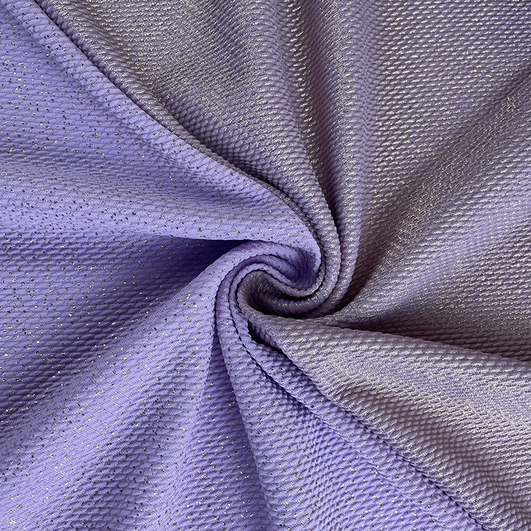 Wholesale New Shimmer Bullet Fabric Spandex In Stock Glitter Bullet Fabric For Bows