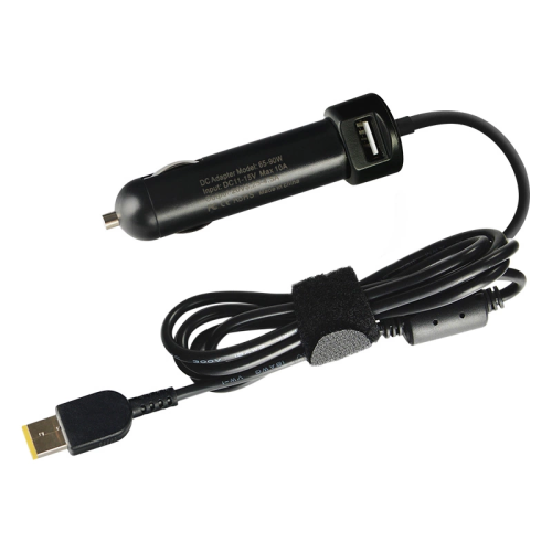 Ładowarka samochodowa do laptopa z portem USB 20V3.25A Lenovo