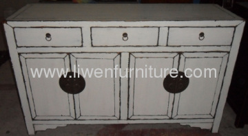 Chinese Antique White Buffet?