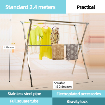 Three pole clothes hanger 2.4 meters
