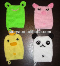 hand crochet toy bag