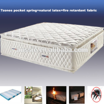 fire retardant 5 star hotel jumbo mattress