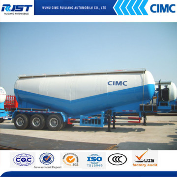 60000L cement bulk powder tank semi trailer bulk cement tank semi-trailer