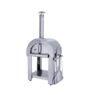 Factory Outlet Camping Outdoor Oven Stainless Steel Burning Wood Horizon Pizza Oven