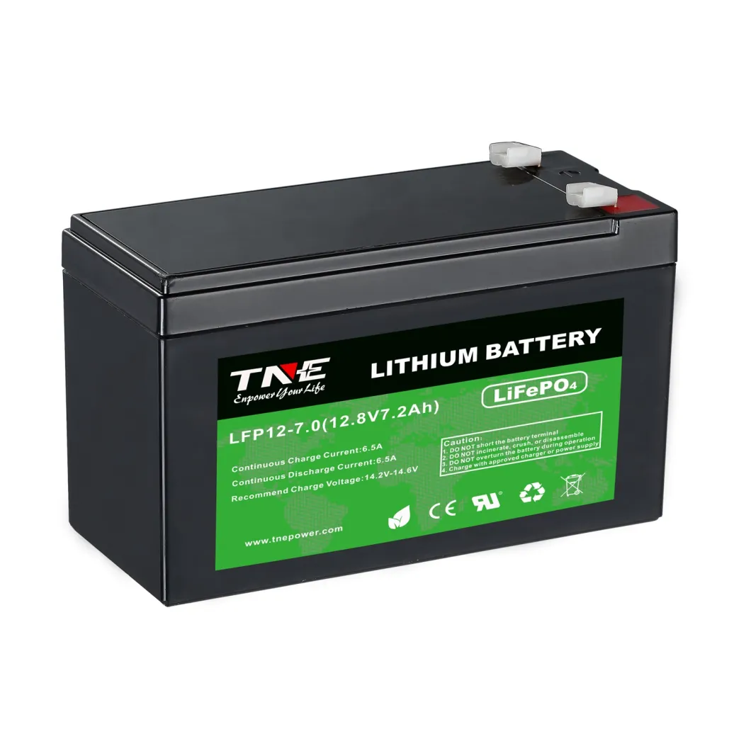 12V 7ah Lithium Iron Phosphate UPS Battery