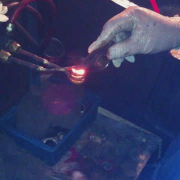 glass meltersinduction furnace work on the principle offurnace brazing processTungsten carbide brazing equipment