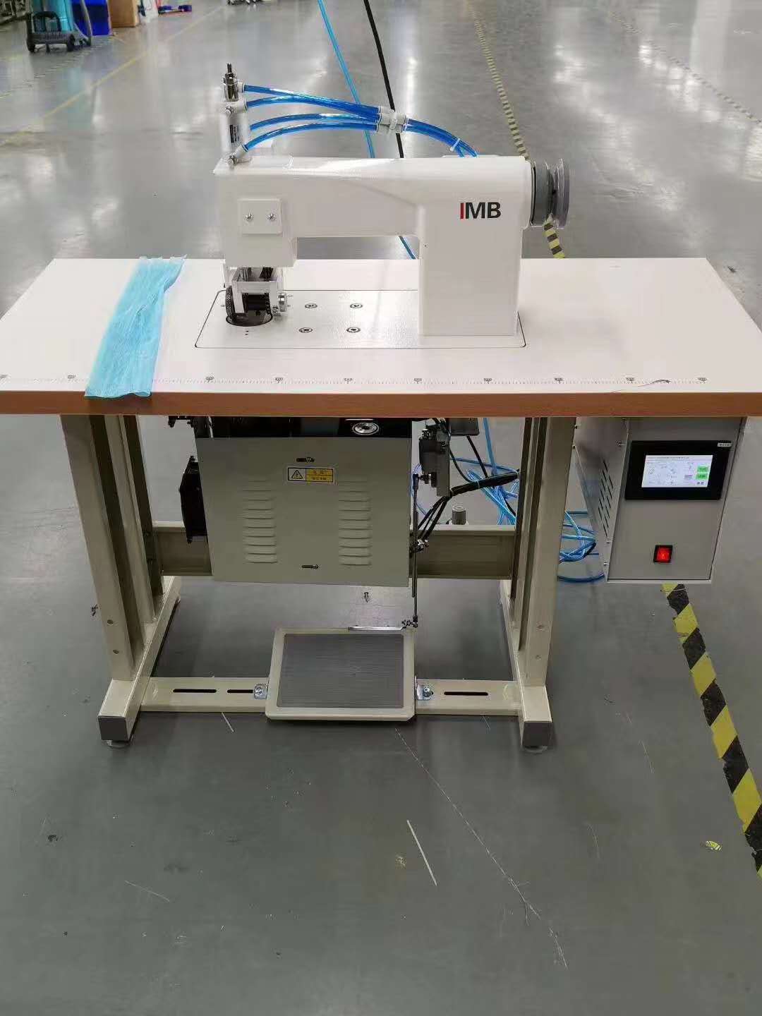 low price computerized ultrasonic lace making machine for protection suit