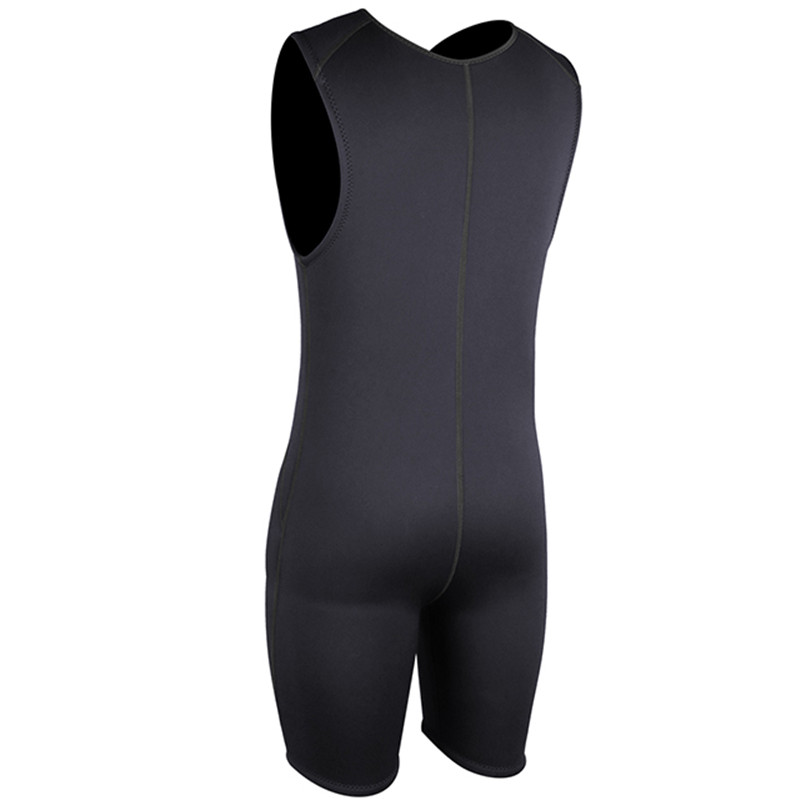 Pelle di marina da 3 mm in neoprene cerniera anteriore corta John