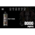 Custom Logo 8000 Puff Energy wiederaufladbar