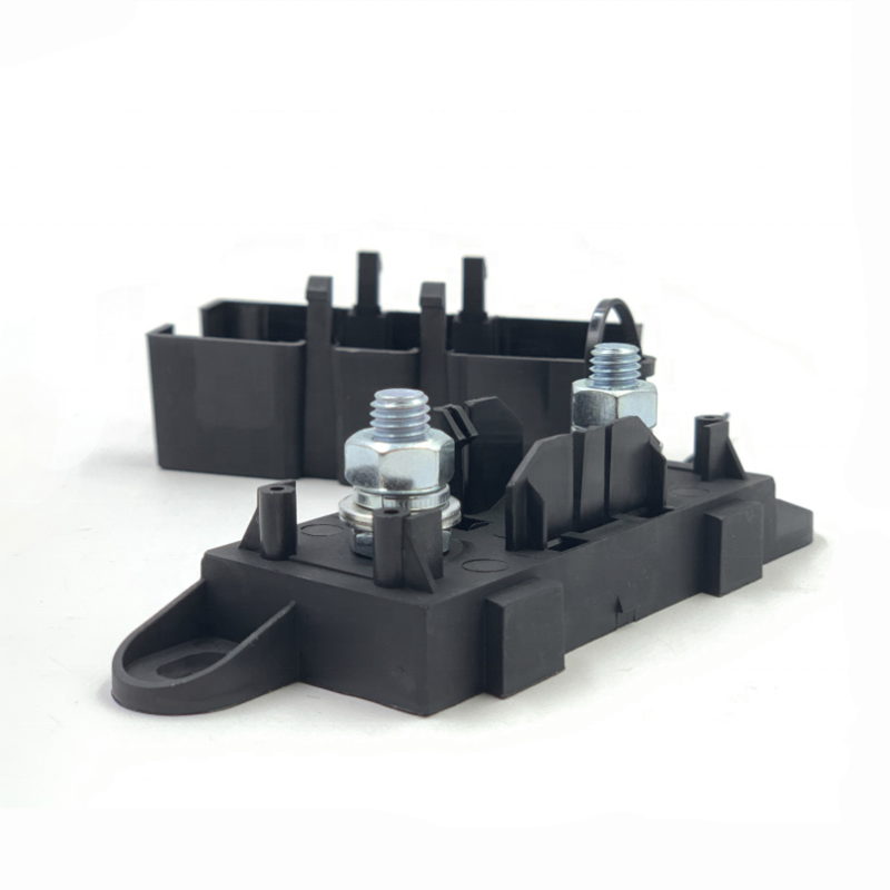 AD185 black MEGA fuse holder cover removed AD185 black MEGA fuse holder cover removed