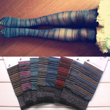 Knee High Stripe Sexy Stocking