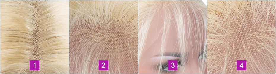 30 inch Blonde wigs human hair can be dyed braizlian virgini hair Transparent lace with baby hair wigs for black women