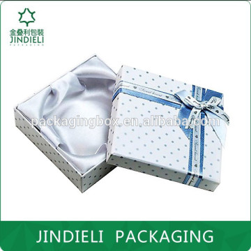 fancy bowknot decorative cardboard bangle box wholesale