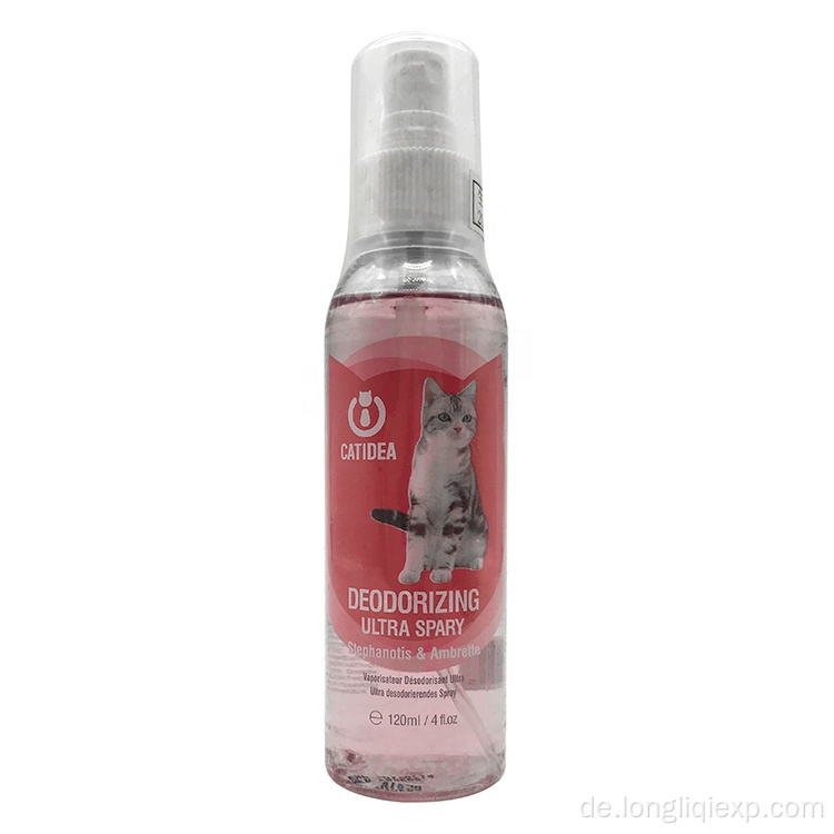 120ml hochwertiges Katzen-Deodorant-Spray für Haustier-Deodorant