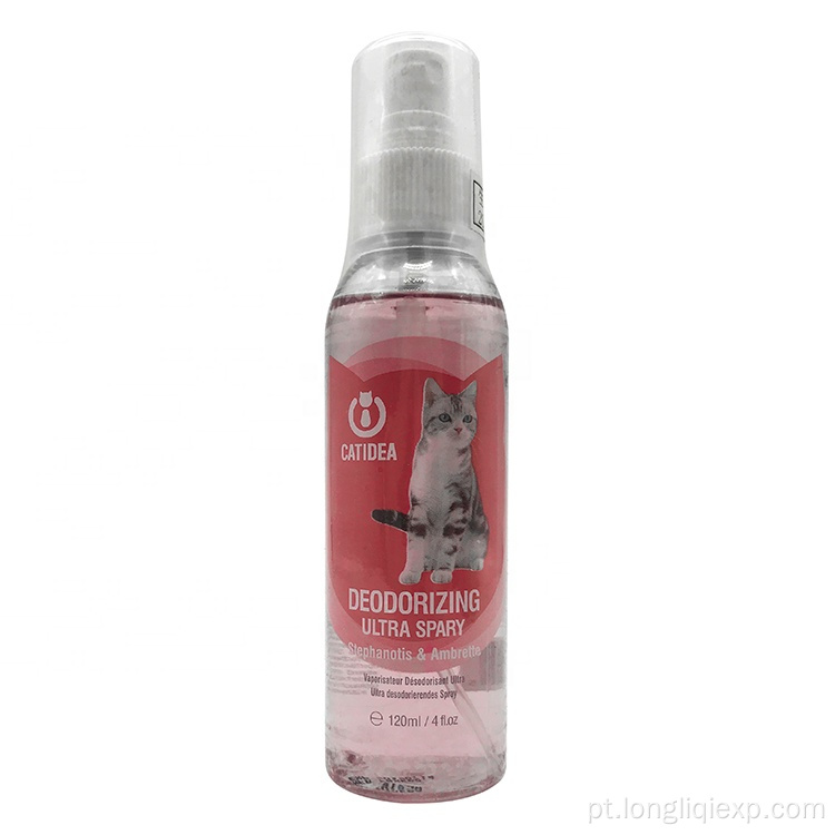 120ml Desodorante Cat spray de alta qualidade desodorizante para animais de estimação