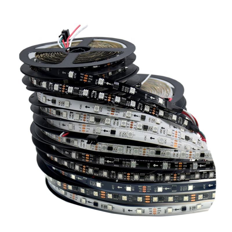 Hot sell SK6812 IC built-in RGB Led Strips 2812b 5V 5050 RGBW Addressable 30 Leds/m Pixel Digital Led Strips Lights