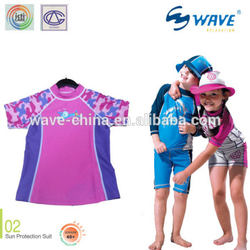 Boy and Girl Rash Guard for Swim and Beach