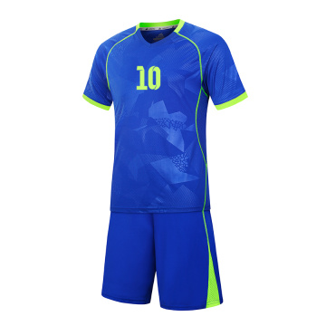 Custom Kid Soccer Jersey Персонализированный молодежный короткий комплект