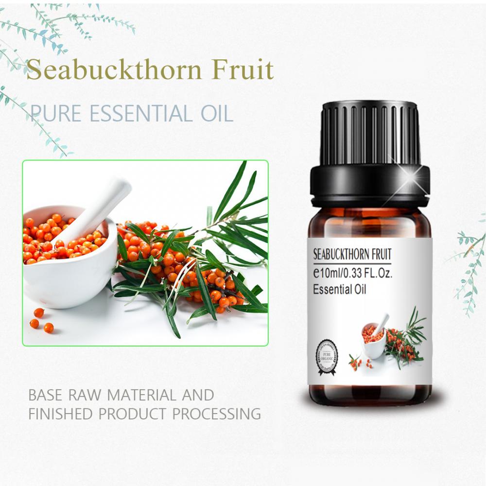 Precio al por mayor a granel PURO Natural Seabuckthorn Aceite de fruta