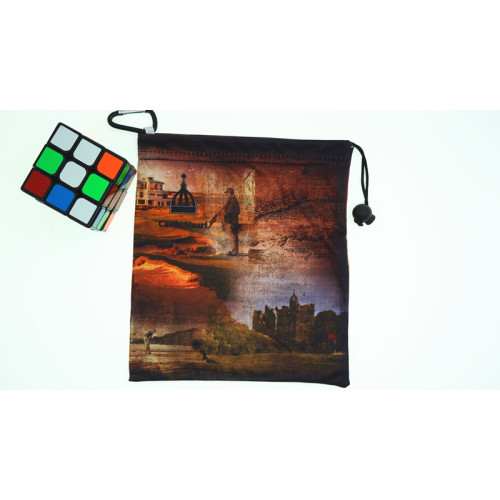 sac d&#39;impression photo en microfibre cube magique