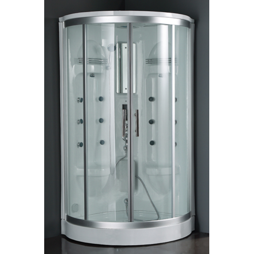 Frameless Glass Tub Enclosure Clear Glass Sector Shower Room