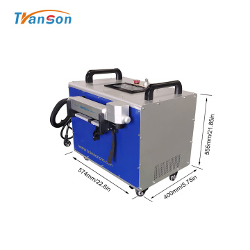 100w Fiber laser cleaning machine for rust removal