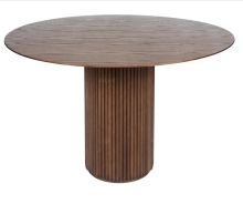 Modern Round Solid Wood Dining Table Restaurant Furniture