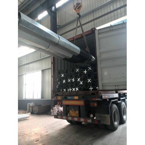 Galvanized Steel Lamp Light Post For Highway