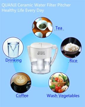 Ceramic alkaline water filter kettle