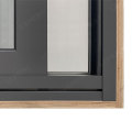 Australijskie standardowe uderzenie małe aluminiowe szklane drzwi