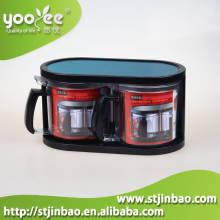 China Factory Hot Plastic Spice Container Set Seasoning Container