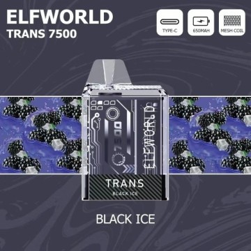 Portable Elf word Trans 7500 Disposable E-cigarette