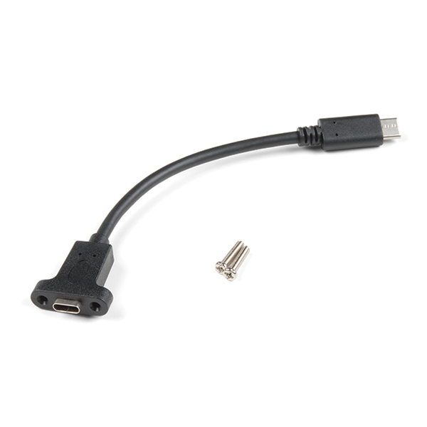 OEM USB C  Locking  Male to Female  Panel flush mount  extension  usb3.1 type c with screw
