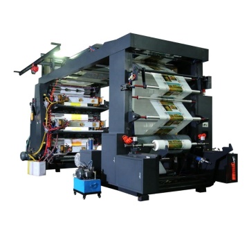 6 Color Woven Sacks Roll to Roll Flexo Printing Machine