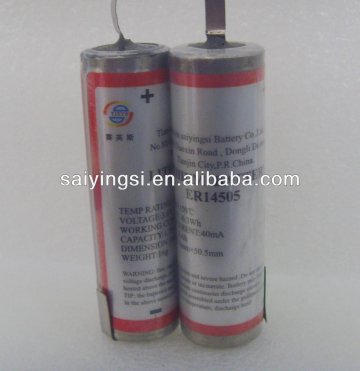 ER14505 3.6V Size AA LiSOCl2 Battery