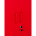 Red Metal Standing Storage Wardrobes for Sale