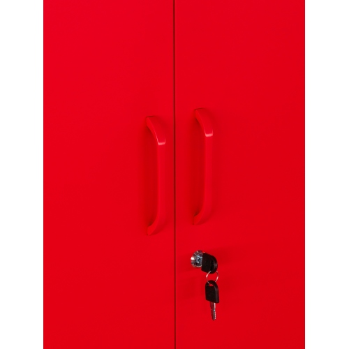 Red Metal Standing Storage Wardrobes for Sale