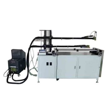 Air filter spiral glue injection machine