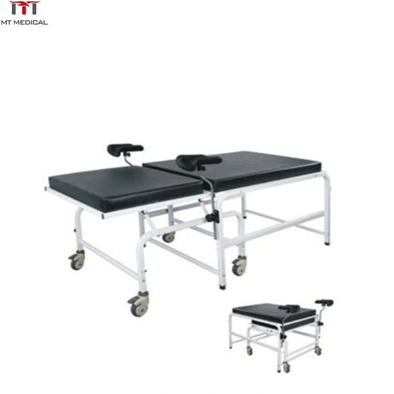 Hot Sale Black Easy Clean Stainless Steel Obstetric Bed