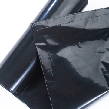 Commerce de gros personnalisé HDPE Black Star Sac à ordures scellé noir en rouleau