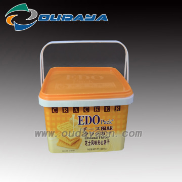 IML Plastic Food Storage Containers with Lids